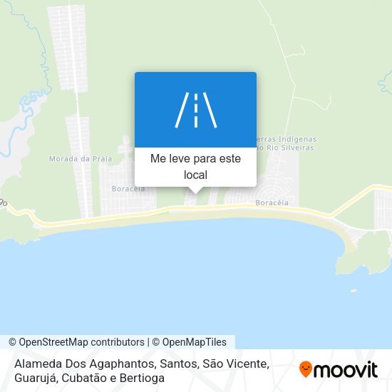 Alameda Dos Agaphantos mapa