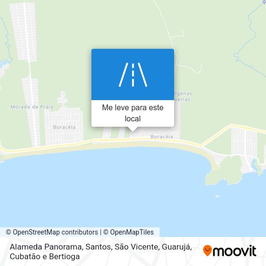 Alameda Panorama mapa