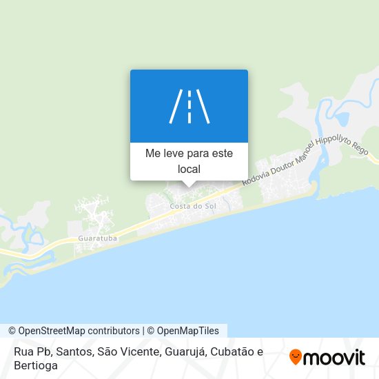 Rua Pb mapa