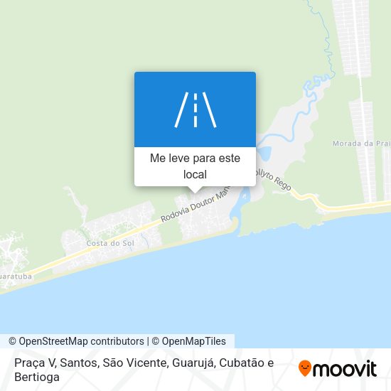 Praça V mapa