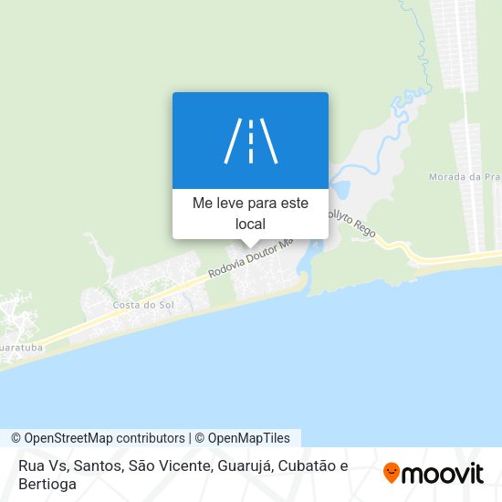 Rua Vs mapa