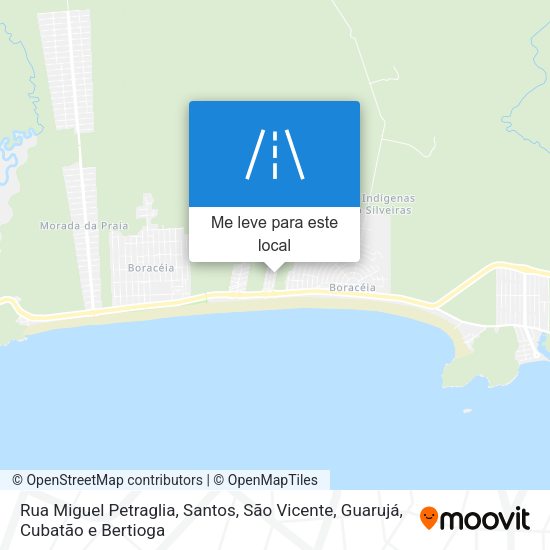Rua Miguel Petraglia mapa