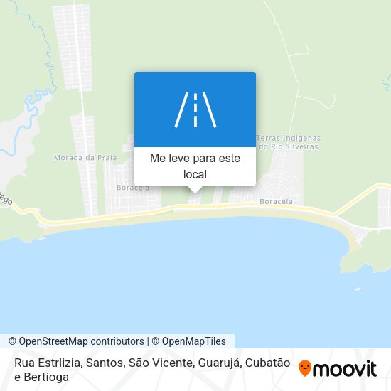 Rua Estrlizia mapa