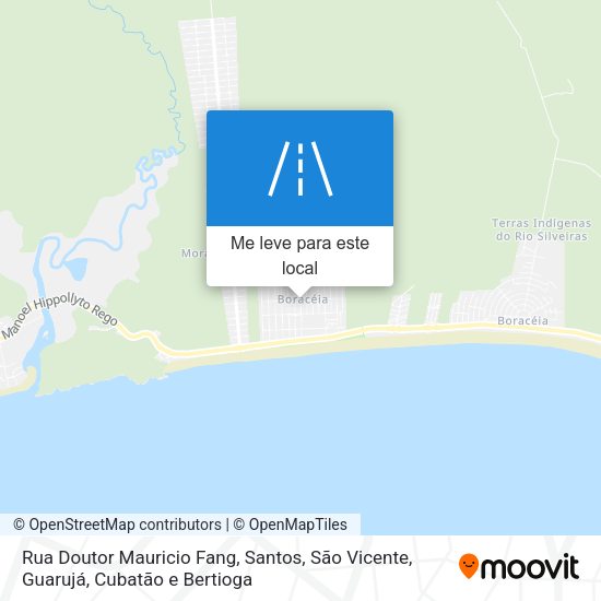 Rua Doutor Mauricio Fang mapa
