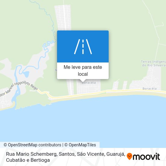 Rua Mario Schemberg mapa