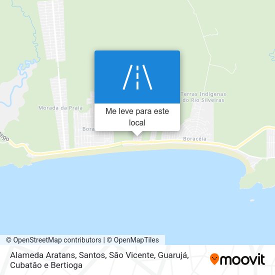 Alameda Aratans mapa