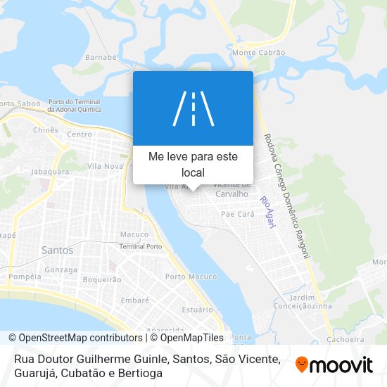 Rua Doutor Guilherme Guinle mapa