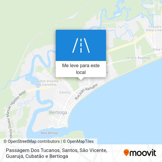 Passagem Dos Tucanos mapa