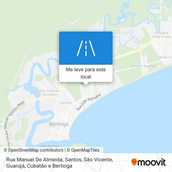 Rua Manuel De Almeida mapa