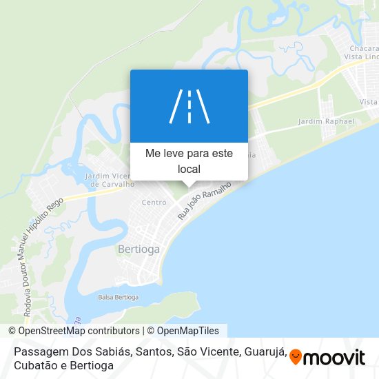 Passagem Dos Sabiás mapa