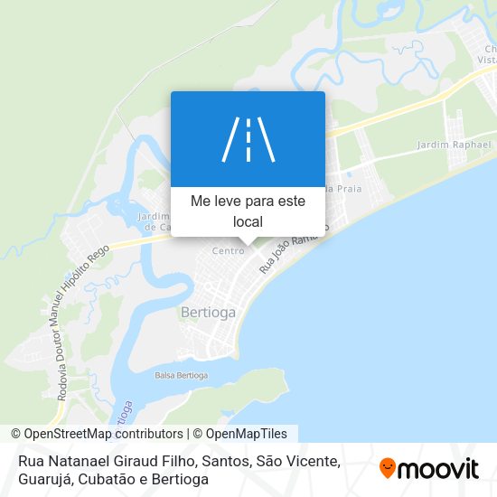 Rua Natanael Giraud Filho mapa