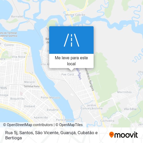 Rua 5j mapa