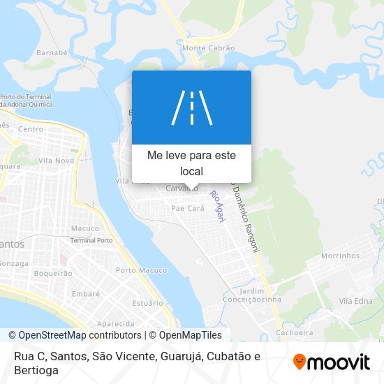 Rua C mapa