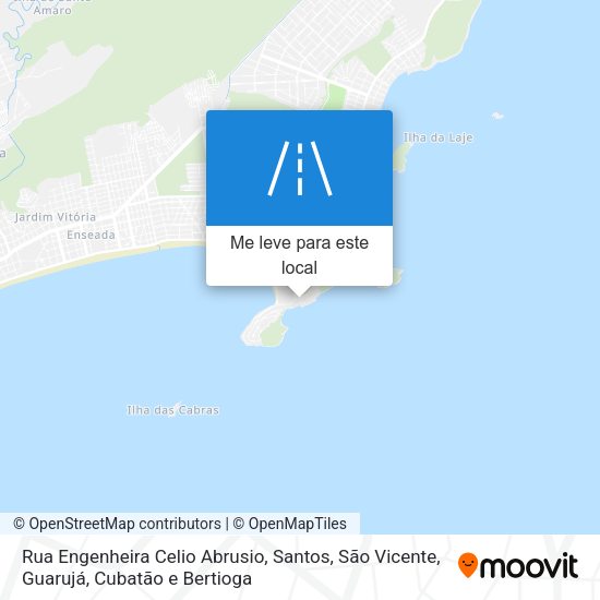 Rua Engenheira Celio Abrusio mapa