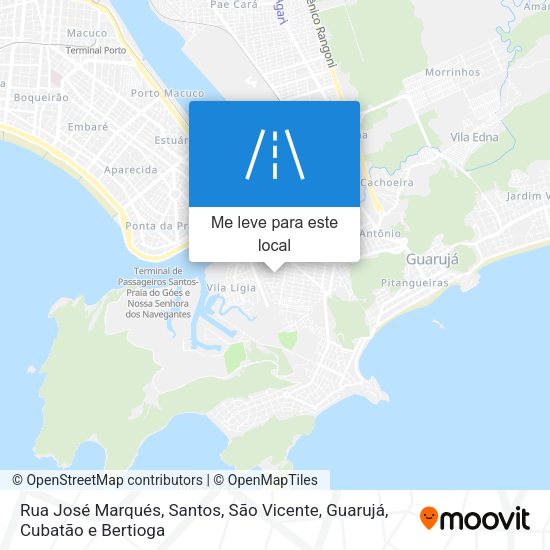 Rua José Marqués mapa