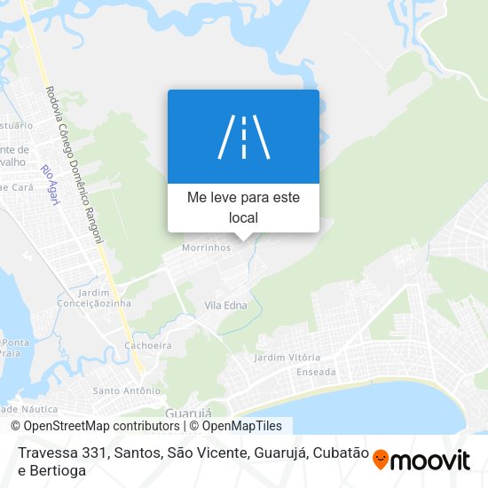 Travessa 331 mapa