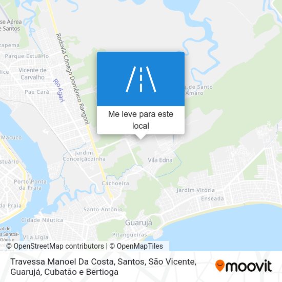 Travessa Manoel Da Costa mapa