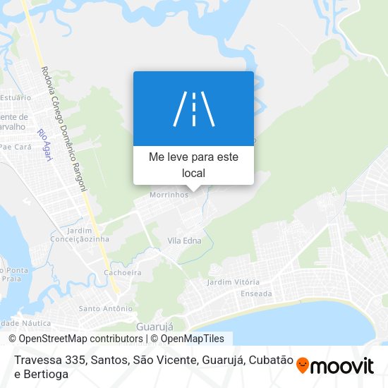 Travessa 335 mapa