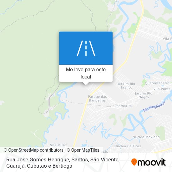 Rua Jose Gomes Henrique mapa