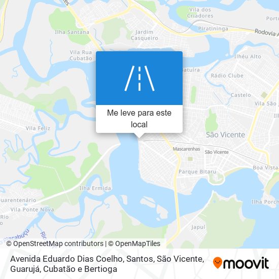 Avenida Eduardo Dias Coelho mapa