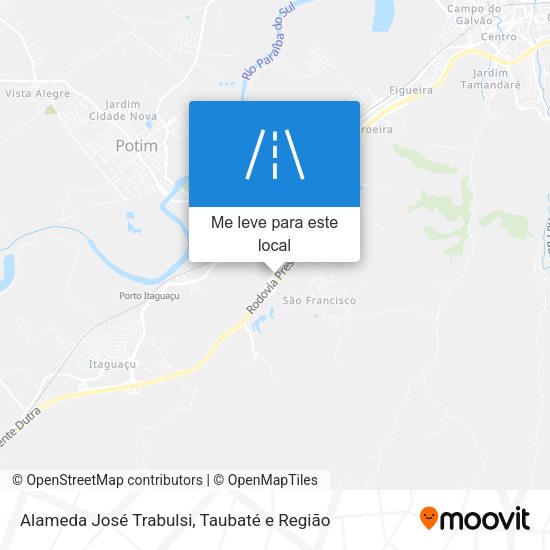 Alameda José Trabulsi mapa