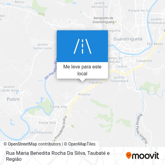Rua Maria Benedita Rocha Da Silva mapa