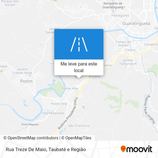 Rua Treze De Maio mapa