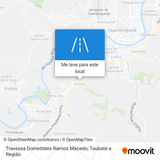 Travessa Dometildes Ramos Macedo mapa
