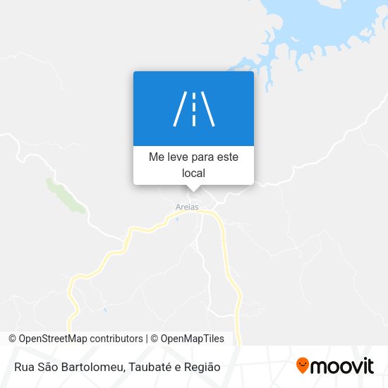 Rua São Bartolomeu mapa