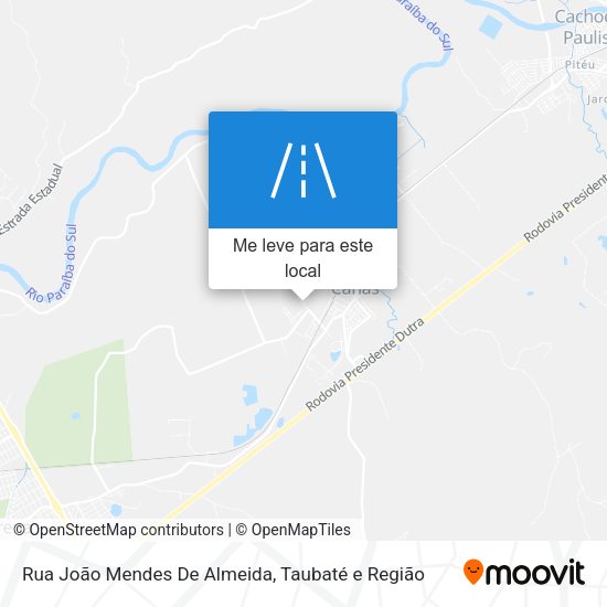 Rua João Mendes De Almeida mapa