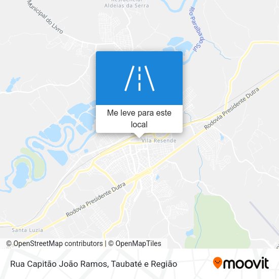 Rua Capitão João Ramos mapa