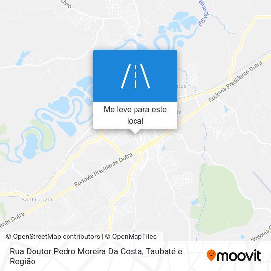 Rua Doutor Pedro Moreira Da Costa mapa