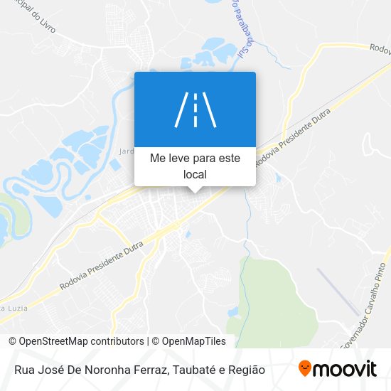 Rua José De Noronha Ferraz mapa