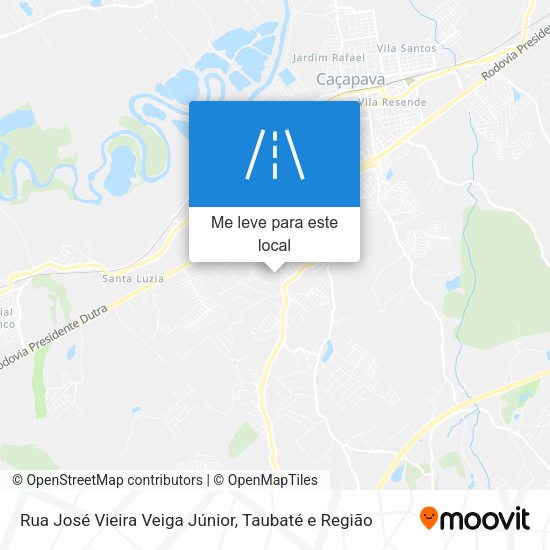 Rua José Vieira Veiga Júnior mapa