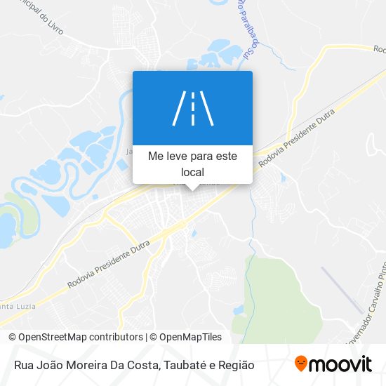 Rua João Moreira Da Costa mapa