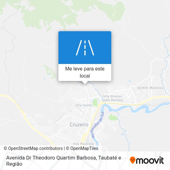 Avenida Dr Theodoro Quartim Barbosa mapa