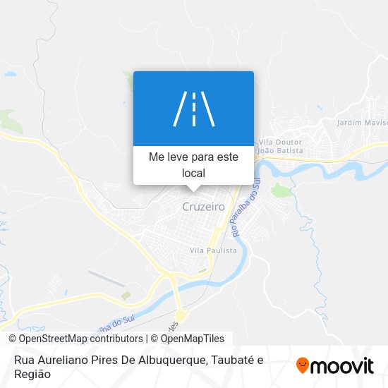 Rua Aureliano Pires De Albuquerque mapa