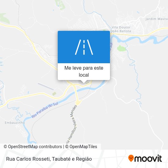 Rua Carlos Rosseti mapa