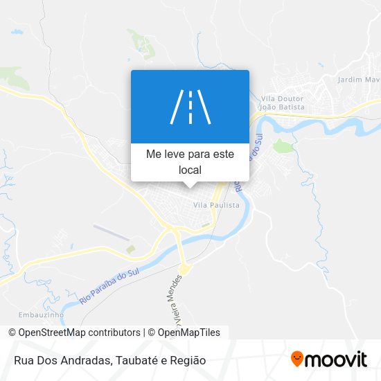 Rua Dos Andradas mapa
