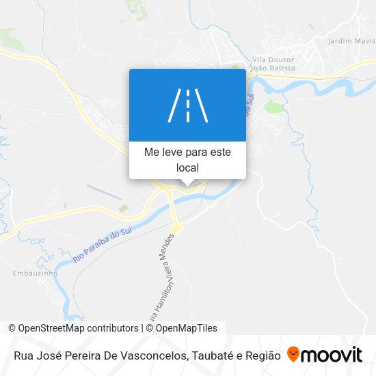Rua José Pereira De Vasconcelos mapa