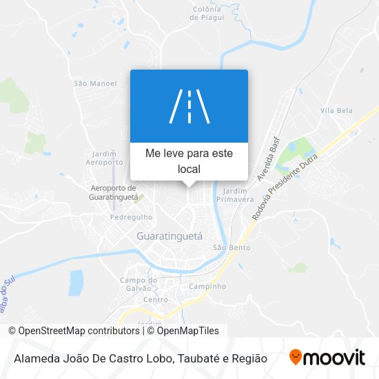 Alameda João De Castro Lobo mapa