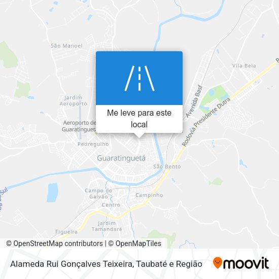 Alameda Rui Gonçalves Teixeira mapa
