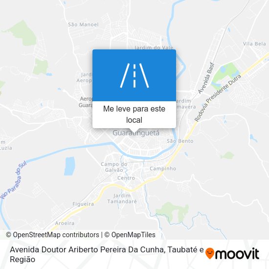 Avenida Doutor Ariberto Pereira Da Cunha mapa