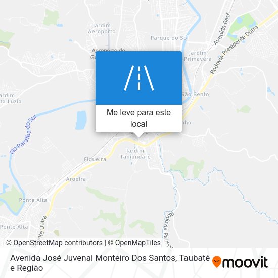 Avenida José Juvenal Monteiro Dos Santos mapa