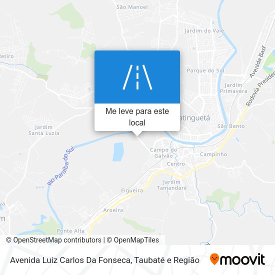 Avenida Luiz Carlos Da Fonseca mapa