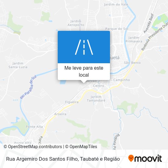 Rua Argemiro Dos Santos Filho mapa