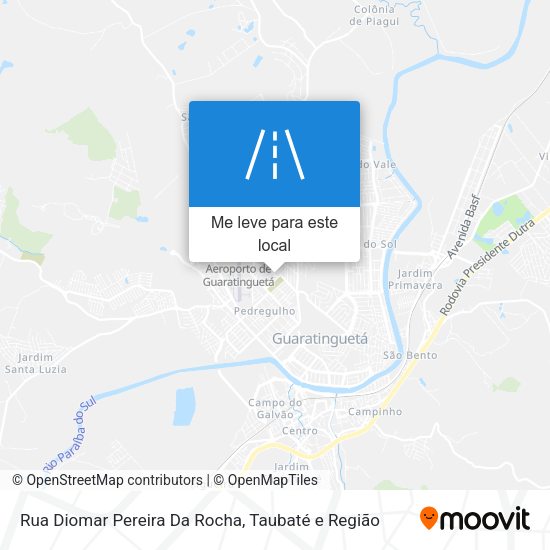 Rua Diomar Pereira Da Rocha mapa