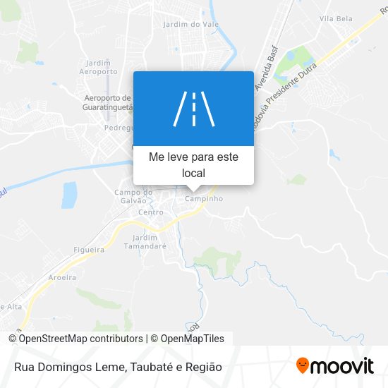 Rua Domingos Leme mapa
