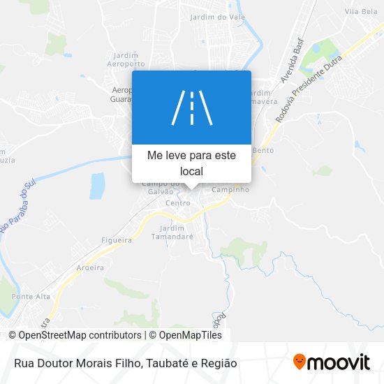 Rua Doutor Morais Filho mapa