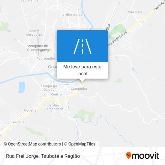 Rua Frei Jorge mapa